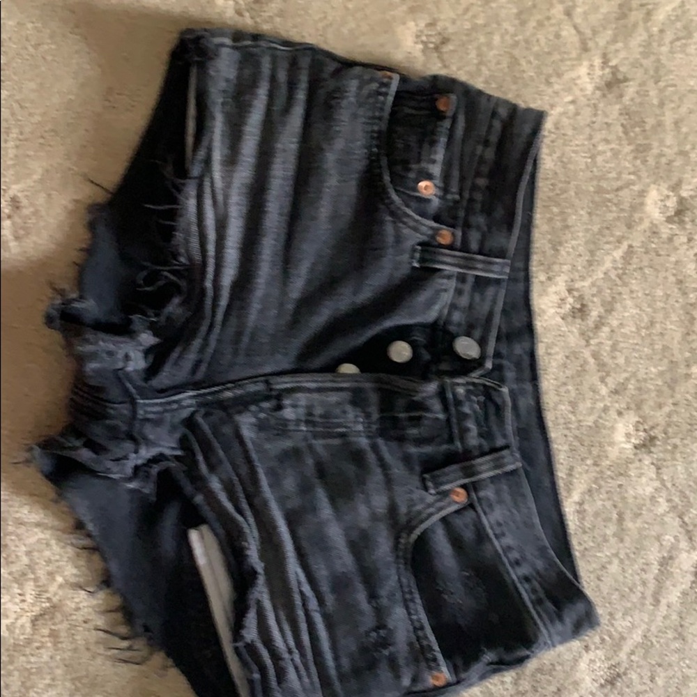 Levi’s cutoff denim shorts